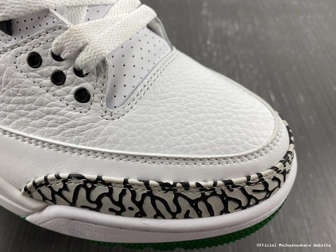 Official Maikesneakers White Oregon Jordan 3 Retro Crew 594282233 Pit Ducks 0808